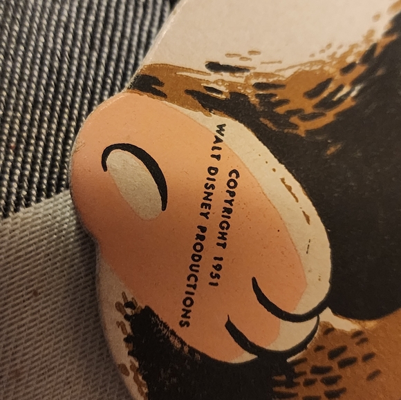 VINTAGE  Dolly Toy 1950s Pinocchio fairytale pinups Walt Disney Nursery CRICKETT - Picture 9 of 11